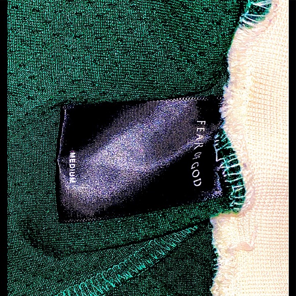 100% silk FEAR OF GOD lined BRAND NEW WITHOUT TAGS AUTHENTIC DROP CROTCH BEIBER - Picture 15 of 15